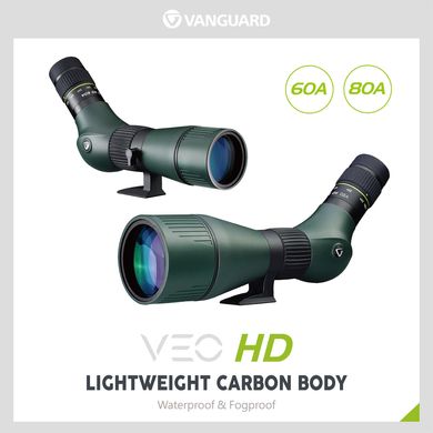 Купить Подзорная труба Vanguard VEO HD 80A 20-60x80/45 WP (VEO HD 80A) в Украине