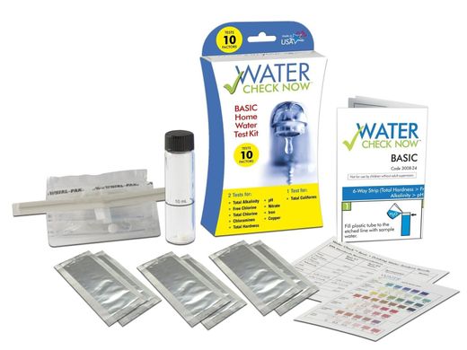 Купить Набір тестів для питної води на 10 параметрів LaMotte Water Check Now Basic в Украине