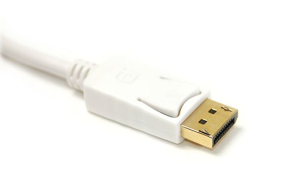 Купити Кабель-перехідник PowerPlant HDMI (F) - DisplayPort (M), 0.15м, 1.4V, 4K x 2K (KD00AS1277) в Україні