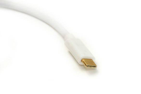 Купити Кабель PowerPlant USB Type-C - DVI, 15cm (DV00DV4063) в Україні