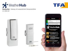 Купить Температурная станция для смартфонов TFA 31400202 WeatherHub, Set2 в Украине