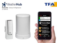 Купить Измеритель уровня осадков для смартфонов TFA WeatherHub 31400302 в Украине