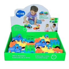 Купить Набор машинок Hola Toys Бульдозер и трактор 6 шт. (326AB-6) в Украине