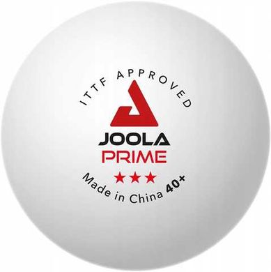 Купить Мячи для настольного тенниса Joola Prime 40+ White 6 шт (40031) в Украине