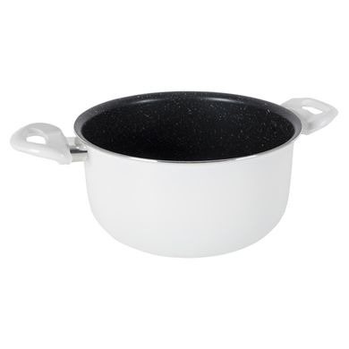 Купити Набір посуду Gimex Cookware Set induction 7 предметів White (6977221) в Україні