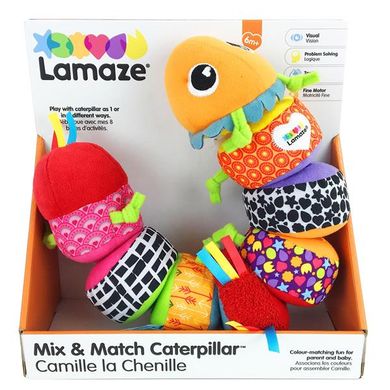 Купить Мягкая игрушка Lamaze Собери гусеничку (L27244) в Украине