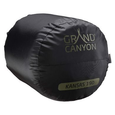 Купити Спальний мішок Grand Canyon Kansas 190 0°C Capulet Olive Left (340019) в Україні