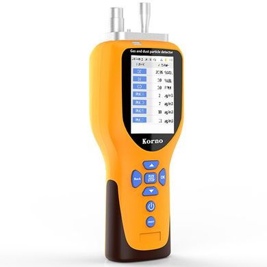 Купити Аналізатор якості повітря (пил/CO/CH2O/RH) KORNO GT-1000-JM3 в Україні