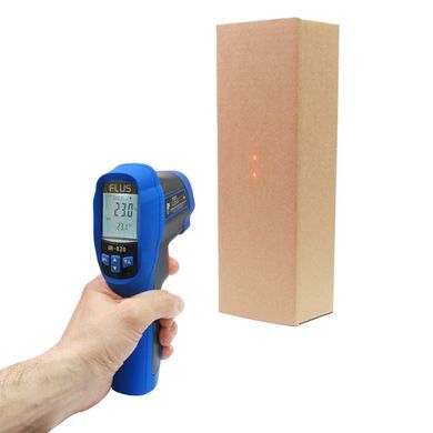 Купити Пірометр із термопарою К-типу 13:1 (-50…+500 С) FLUS IR-820 в Україні