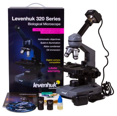 Купить Микроскоп цифровой Levenhuk D320L PLUS в Украине