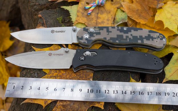 Купить Нож складной Ganzo G727M черный в Украине