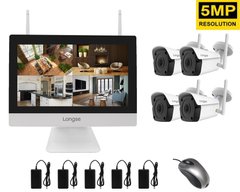 Купити Комплект відеоспостереження бездротовий Longse WIFI3604M4FK500 в Україні
