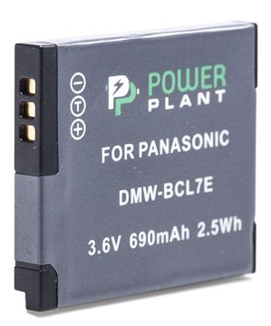 Купити Акумулятор PowerPlant Panasonic DMW-BCL7E 690mAh (DV00DV1380) в Україні