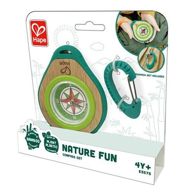 Купити Набір натураліста Hape Nature Fun Компас з карабіном (E5575) в Україні