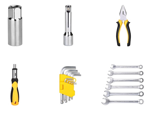 Купити Набір інструментів в чемодані Crest tools 168 предметів в Україні