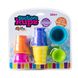 Тактильная игрушка Fat Brain Toys Suction Kupz Мягкие чашки 6 шт. (F183ML)