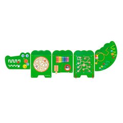 Купить Бизиборд Viga Toys Крокодил, 5 секций (50346FSC) в Украине