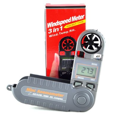 Купить Карманный анемометр с электронным компасом Az Instrument 8996 в Украине