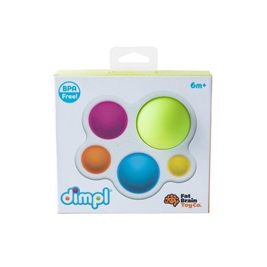 Купить Антистресс-игрушка Fat Brain Toys dimpl Нажми на шар (F192ML) в Украине