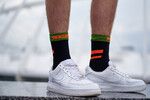 Купити Шкарпетки водонепроникні Dexshell Running, p-p S, з помаранчевими смугами в Україні