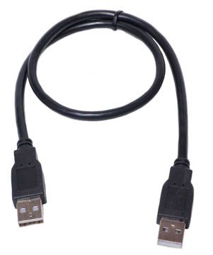 Купити Кабель PowerPlant USB 2.0 AM– AM, 0.5м (KD00AS1213) в Україні