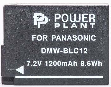 Купити Акумулятор PowerPlant Panasonic DMW-BLC12, DMW-GH2 1200mAh (DV00DV1297) в Україні