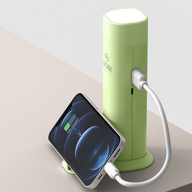 Купить Power Bank Лампа Sobi D16 5000 mAh Green в Украине