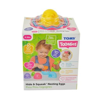 Купить Сортер Toomies Цветные яйца 5 в 1 (E73564) в Украине