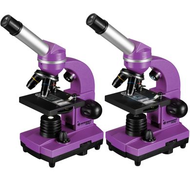 Купить Микроскоп Bresser Biolux SEL 40x-1600x Purple (смартфон-адаптер) в Украине
