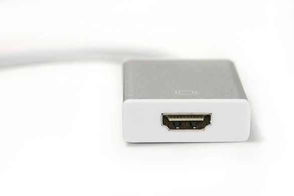Купить Кабель-переходник PowerPlant HDMI female - USB Type-C, 0.15м (KD00AS1272) в Украине