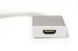 Кабель-переходник PowerPlant HDMI female - USB Type-C, 0.15м (KD00AS1272)