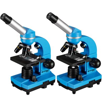 Купити Мікроскоп Bresser Junior Biolux SEL 40x-1600x Blue з адаптером для смартфона (8855600WXH000) в Україні