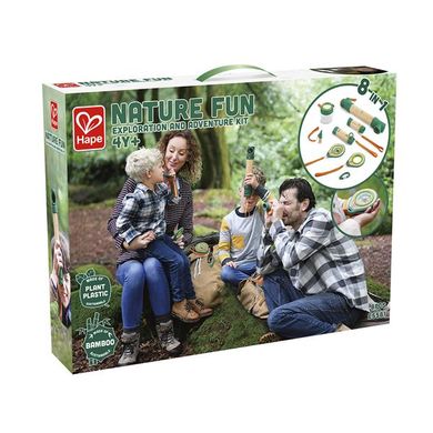 Купить Набор натуралиста Hape Nature Fun Исследования и приключения 8 в 1 (E5581) в Украине