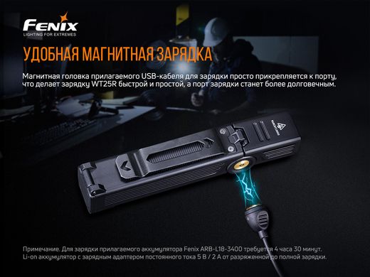 Купити Ліхтар ручний Fenix WT25R в Україні