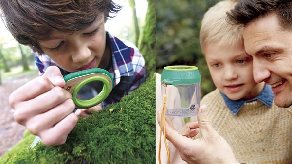 Купить Набор натуралиста Hape Nature Fun Исследования и приключения 8 в 1 (E5581) в Украине