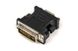 Переходник PowerPlant VGA - DVI-I (24+5 pin), черный (CA910892)