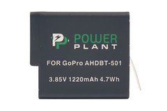 Купить Аккумулятор PowerPlant для GoPro AHDBT-501 1220mAh (CB970124) в Украине