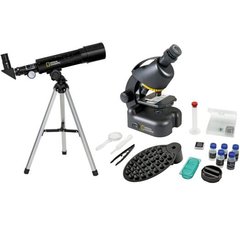 Купити Мікроскоп National Geographic 40x-640x + Телескоп 50/360 з кейсом в Україні