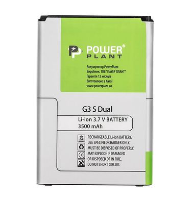 Купить Аккумулятор PowerPlant LG G3 S Dual 3500mAh (SM160105) в Украине