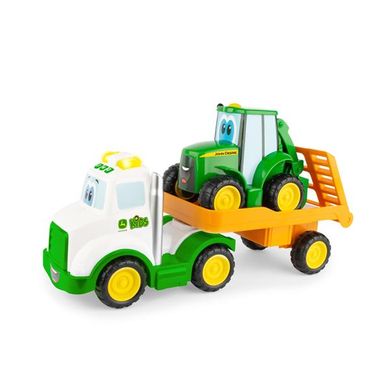 Купити Іграшкова техніка John Deere Kids тягач і трактор зі світлом і звуком (47207) в Україні