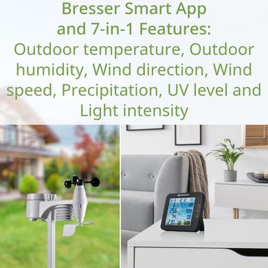 Купити Метеостанція Bresser Smart Home 7-in-1 Weather Center ClimateConnect (7003600CM3000) в Україні