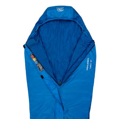 Купить Спальный мешок Highlander Trekker 50 / + 8 ° C Синий в Украине
