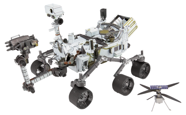 Купити Металевий 3D конструктор "Вертоліт-розвідник Марса" Metal Earth MMS465 в Україні