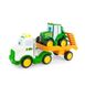 Іграшкова техніка John Deere Kids тягач і трактор зі світлом і звуком (47207)