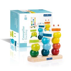 Купить Пирамидка Guidecraft Manipulatives Гусеницы (G6731) в Украине