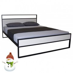 Купити Ліжко EAGLE NARVA 1400х2000 black/white(Е3698) в Україні