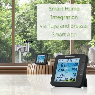 Купити Метеостанція Bresser Smart Home 7-in-1 Weather Center ClimateConnect Grey (7003600QT5000) в Україні