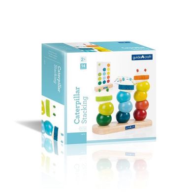 Купить Пирамидка Guidecraft Manipulatives Гусеницы (G6731) в Украине