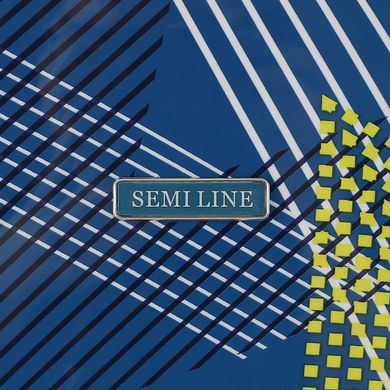 Купити Валіза Semi Line 28" (L) Blue Pattern (T5652-3) в Україні