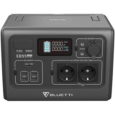 Купити Зарядна станція Bluetti PowerOak EB55 537Wh, 150000mAh, 700W (PB930340) в Україні